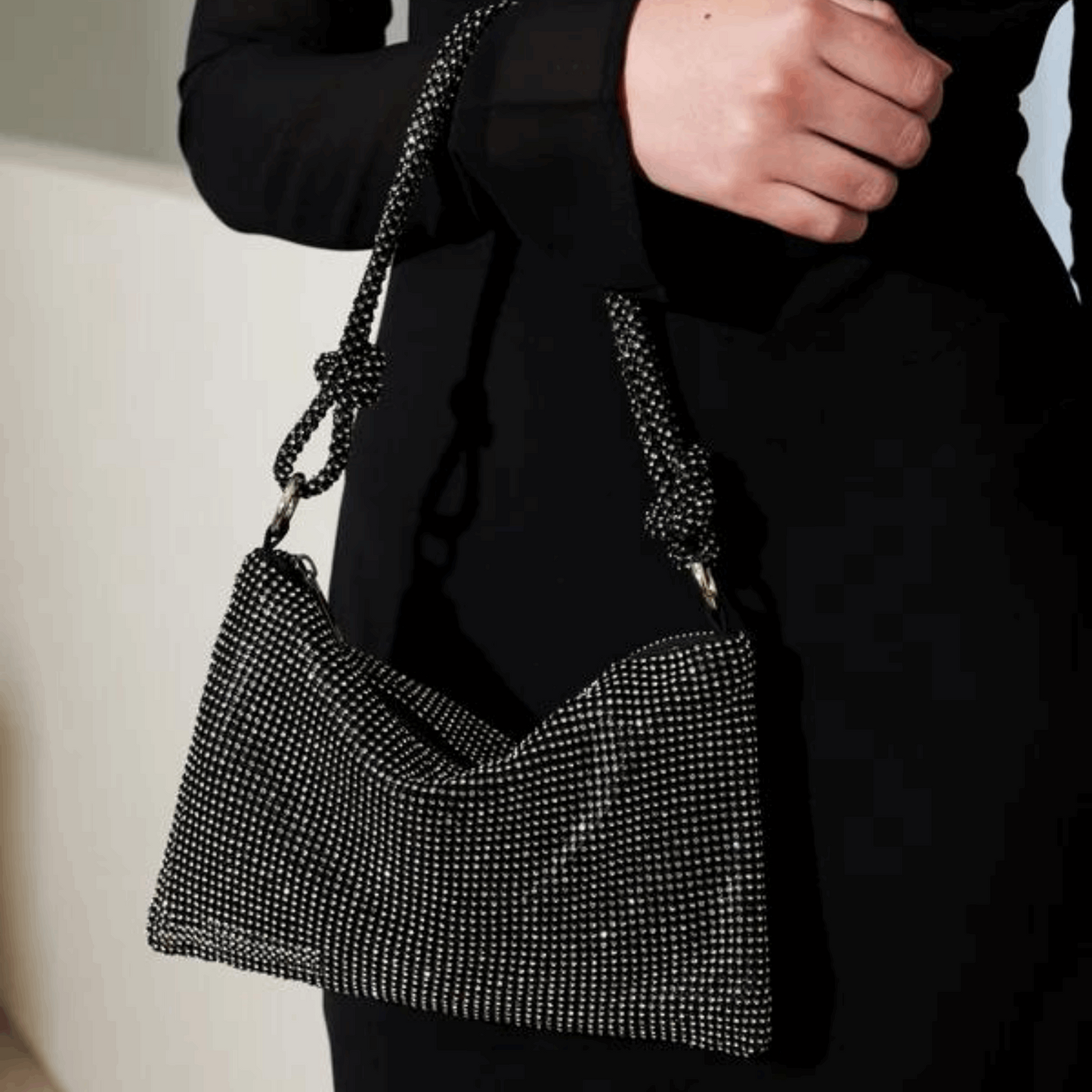 Black Glomesh Bag