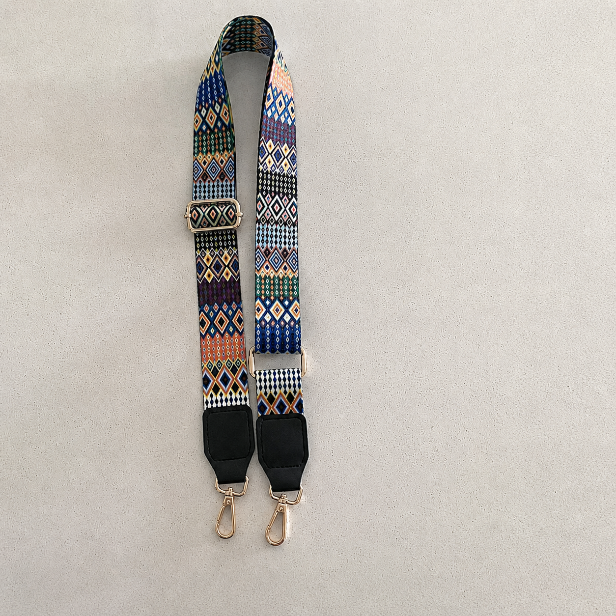 Festival Mosaic interchangeable bag strap, exact product photo without lettering