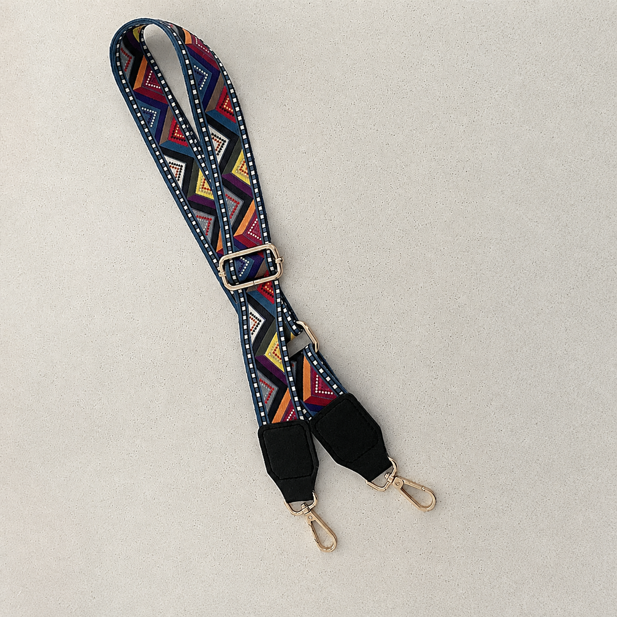 Prism Chevron interchangeable bag strap, exact product photo without lettering