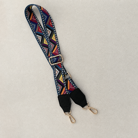 Prism Chevron interchangeable bag strap, exact product photo without lettering