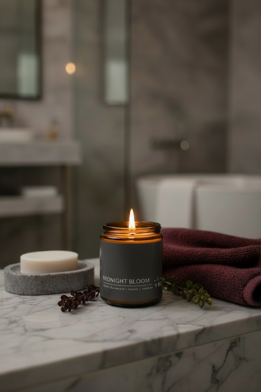 Wolf Candle Co Midnight Bloom 220 g coconut soy candle